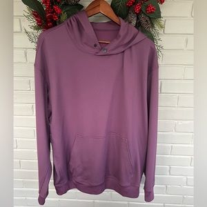 Lululemon textured hooded sweatshirt